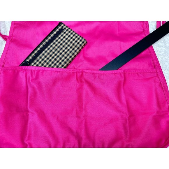 Sivvan Unisex Cobbler Apron Adjustable Ties Deep Front Pockets Waitress Medical - Picture 3 of 6